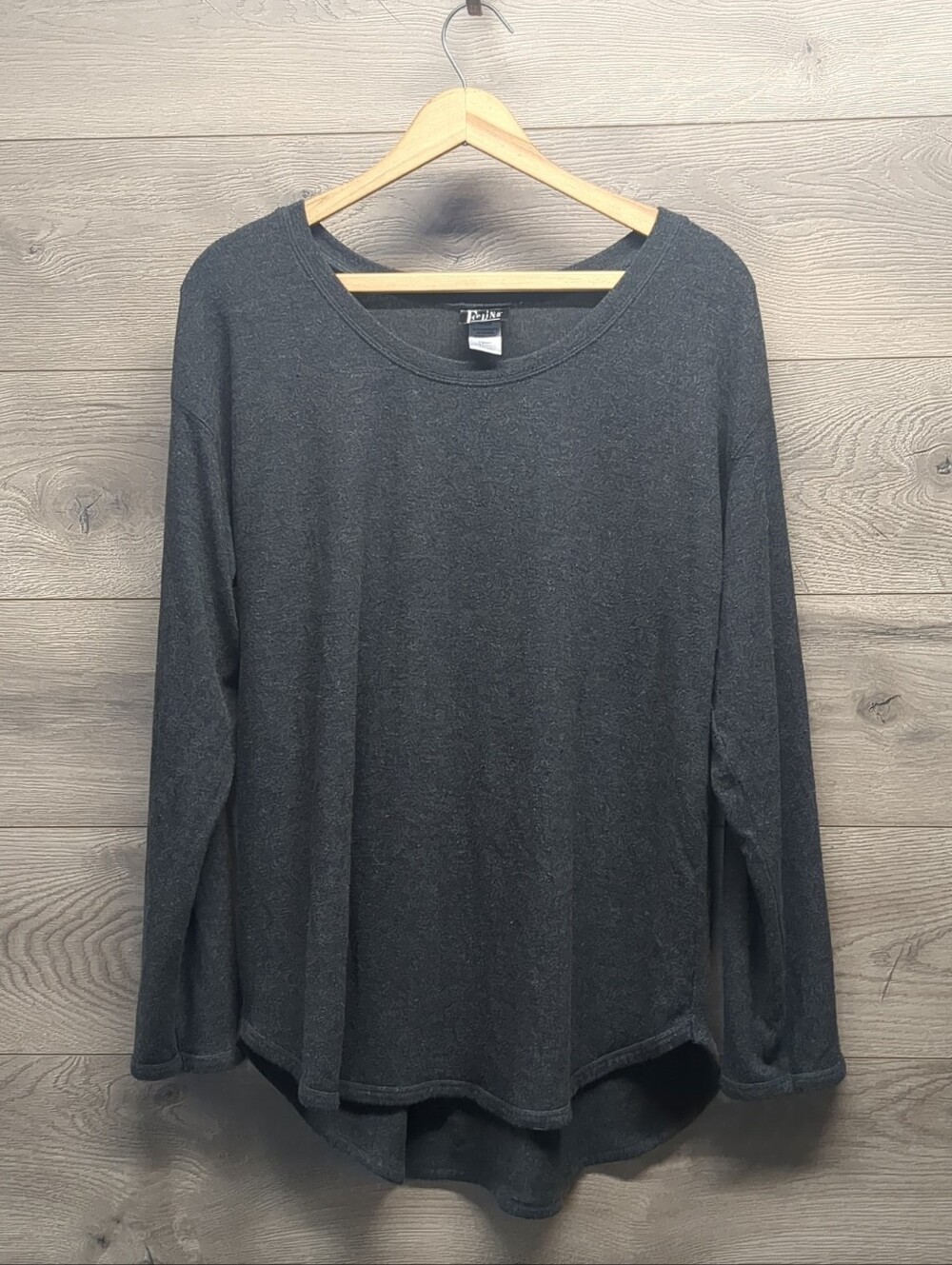 Felina Scoop Neck Sweater Top Women's Plus Size XXL